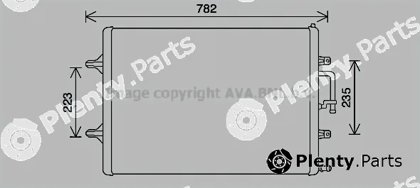 Prasco AI2409 — Radiator, engine cooling
