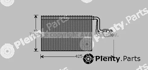 Prasco BWV364 — Evaporator, air conditioning
