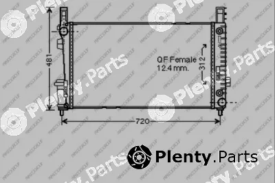 Prasco ME324R003 — Radiator, engine cooling PrascoSelection