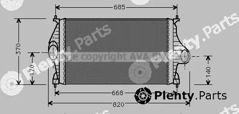 Prasco CN4081 — Charge Air Cooler