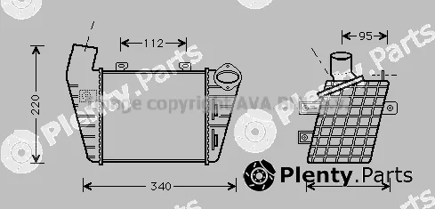 Prasco VN4159 — Charge Air Cooler