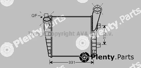 Prasco VNA4235 — Charge Air Cooler