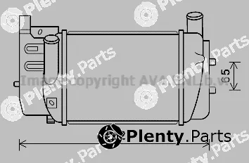 Prasco TO4645 — Charge Air Cooler