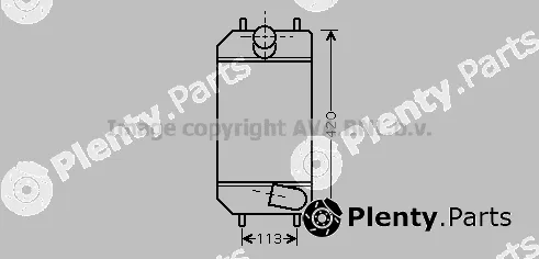 Prasco AU4179 — Charge Air Cooler