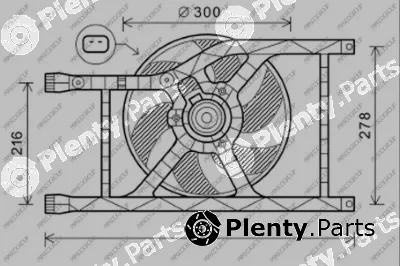 Prasco FT030F004 — Fan, engine cooling PrascoSelection