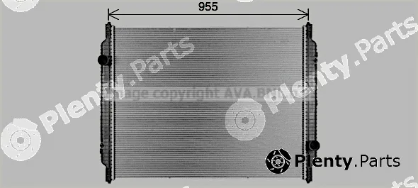 Prasco RE2131N — Radiator, engine cooling