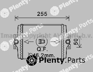 Prasco BW2450 — Radiator, engine cooling