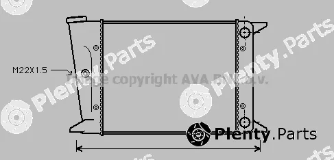 Prasco VN2004 — Radiator, engine cooling