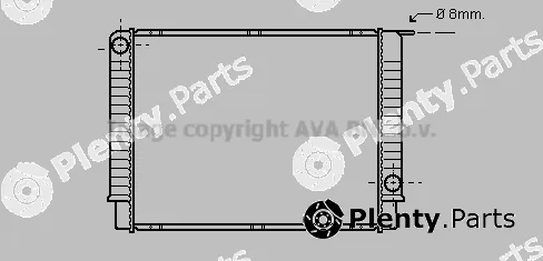 Prasco VO2145 — Radiator, engine cooling