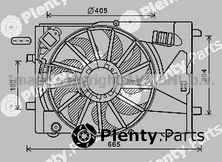 Prasco OL7673 — Fan, engine cooling