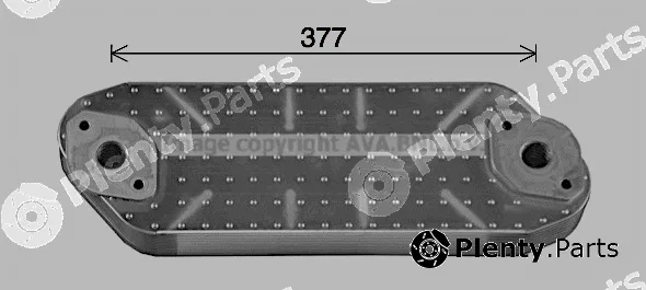 Prasco VL3120 — Oil Cooler, engine oil