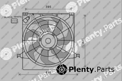Prasco KI430F001 — Fan, engine cooling PrascoSelection
