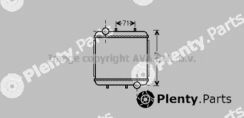 Prasco AI2310 — Radiator, engine cooling
