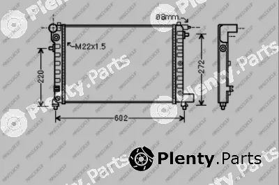 Prasco CI022R004 — Radiator, engine cooling PrascoSelection