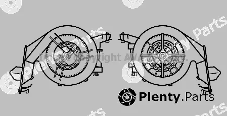 Prasco MS8660 — Electric Motor, interior blower