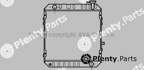 Prasco MZ2021 — Radiator, engine cooling