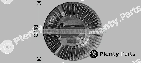 Prasco DFC090 — Clutch, radiator fan