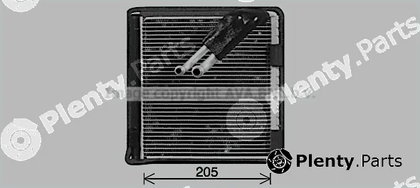 Prasco VNV422 — Evaporator, air conditioning