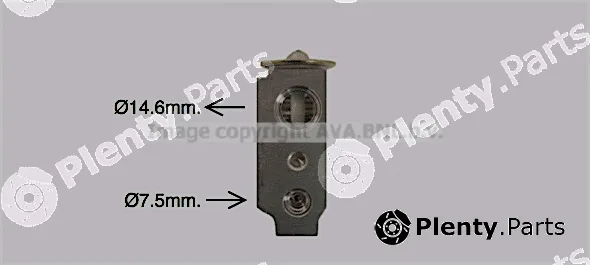 Prasco KA1299 — Expansion Valve, air conditioning