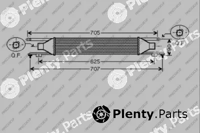 Prasco OP034N001 — Charge Air Cooler PrascoSelection
