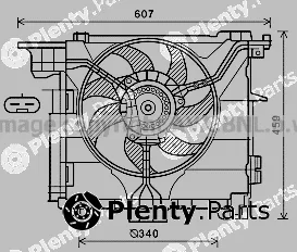 Prasco MC7507 — Fan, engine cooling