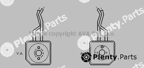 Prasco VN3100 — Oil Cooler, engine oil