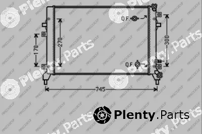 Prasco AD322R009 — Radiator, engine cooling PrascoSelection