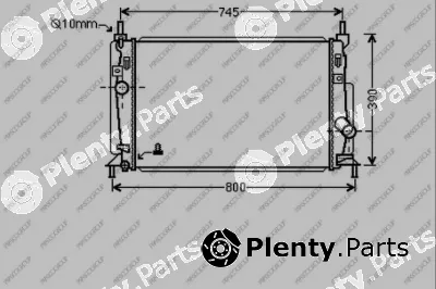 Prasco MZ330R002 — Radiator, engine cooling PrascoSelection