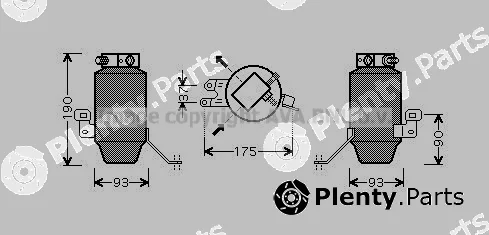 Prasco BWD299 — Dryer, air conditioning