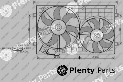 Prasco AD320F002 — Fan, engine cooling PrascoSelection