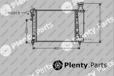 Prasco CI022R001 — Radiator, engine cooling PrascoSelection