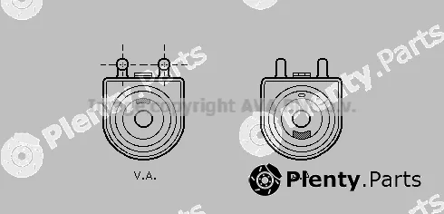Prasco PE3297 — Oil Cooler, engine oil