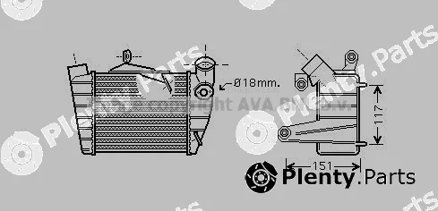 Prasco SA4019 — Charge Air Cooler