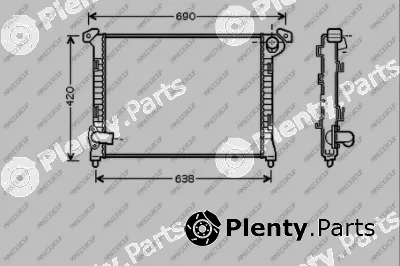 Prasco MN306R005 — Radiator, engine cooling PrascoSelection