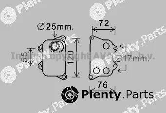 Prasco VN3390 — Oil Cooler, engine oil
