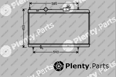 Prasco CI520R001 — Radiator, engine cooling PrascoSelection