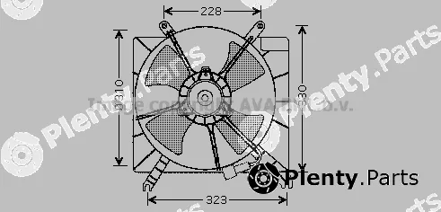 Prasco HD7504 — Fan, engine cooling