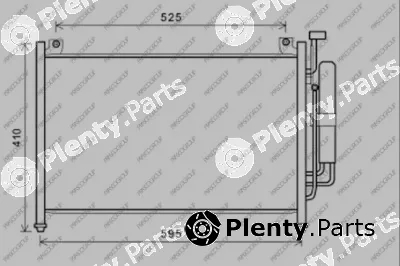 Prasco MZ309C001 — Condenser, air conditioning PrascoSelection