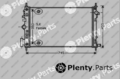 Prasco OP060R005 — Radiator, engine cooling PrascoSelection