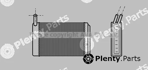 Prasco VN6061 — Heat Exchanger, interior heating
