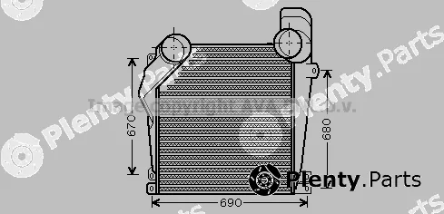 Prasco MEA4226 — Charge Air Cooler