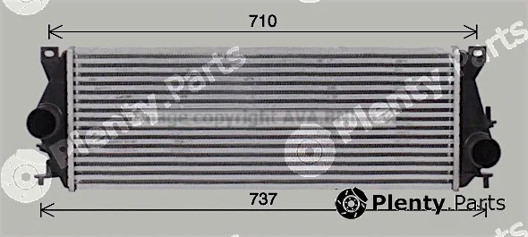 Prasco AU4339 — Charge Air Cooler