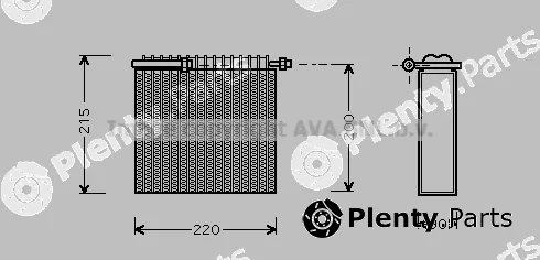 Prasco FTV104 — Evaporator, air conditioning