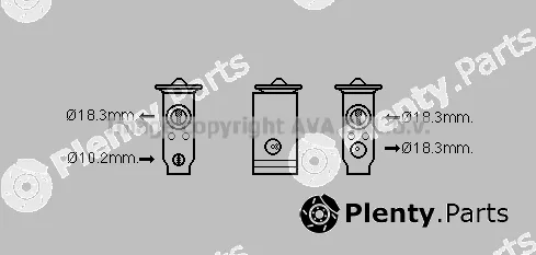 Prasco TO1678 — Expansion Valve, air conditioning