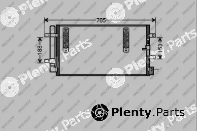 Prasco AD024C001 — Condenser, air conditioning PrascoSelection
