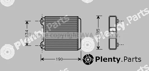 Prasco AI6183 — Heat Exchanger, interior heating