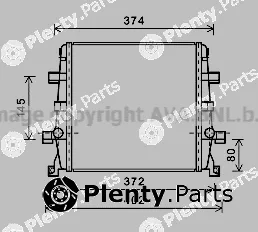 Prasco AI2362 — Radiator, engine cooling