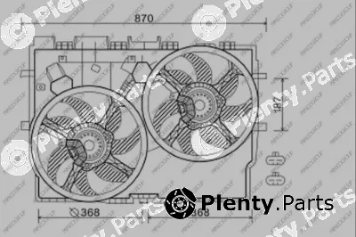 Prasco FT930F002 — Fan, engine cooling PrascoSelection