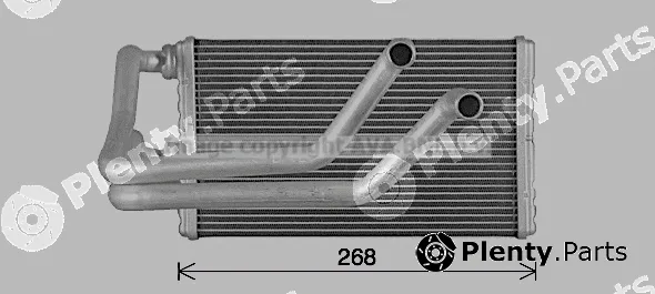 Prasco MT6287 — Heat Exchanger, interior heating