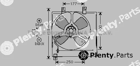 Prasco MZ7504 — Fan, engine cooling